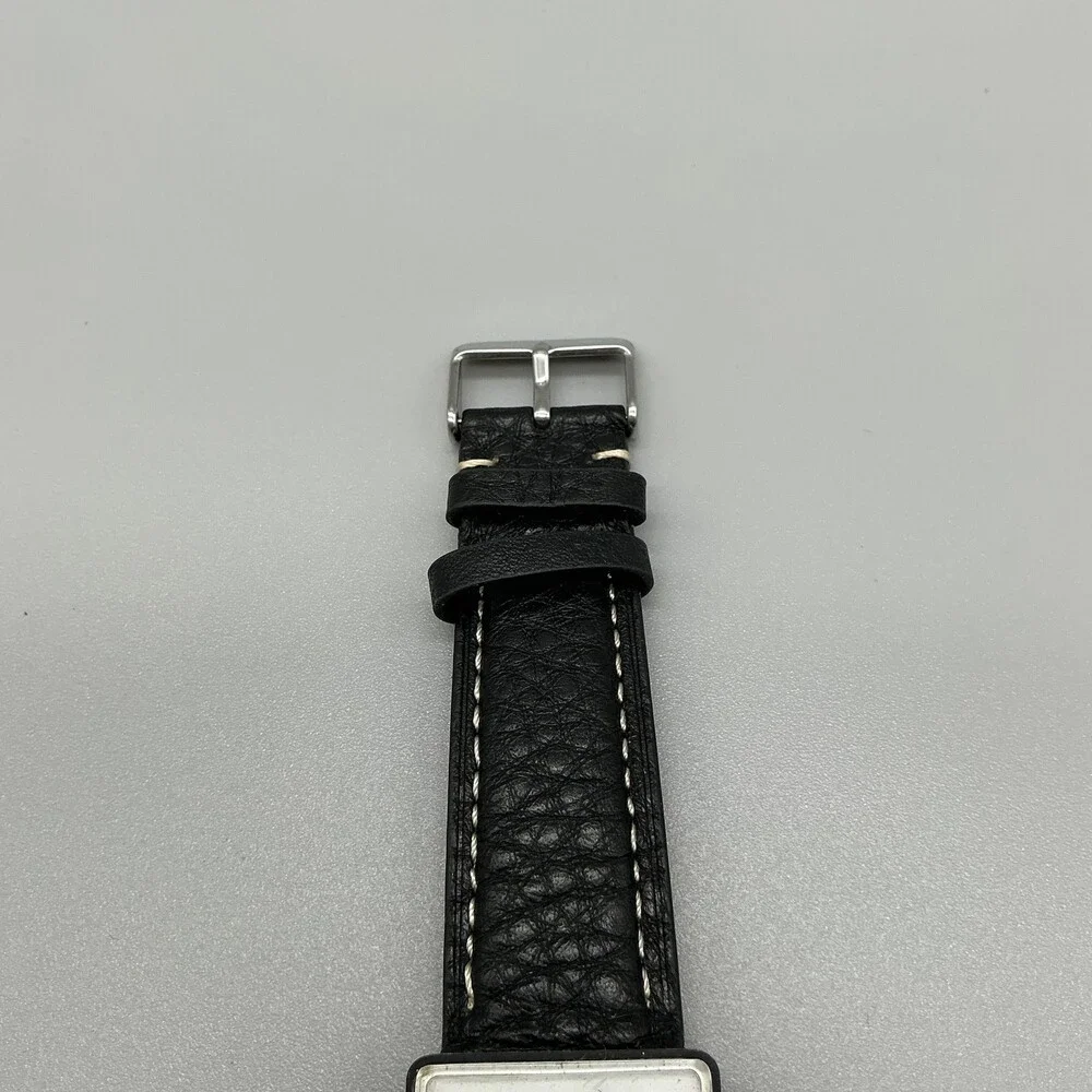 Vintage Fido Dido 7up Drink Tank Mens Watch 27mm Black White Dial New Battery